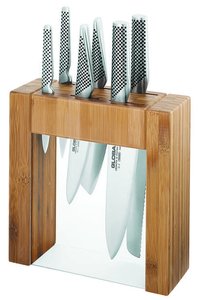 Global Ikasu V Knife Block 7 Piece-global-What's Cooking Online Store