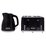 Westinghouse Kettle & Toaster Pack Black