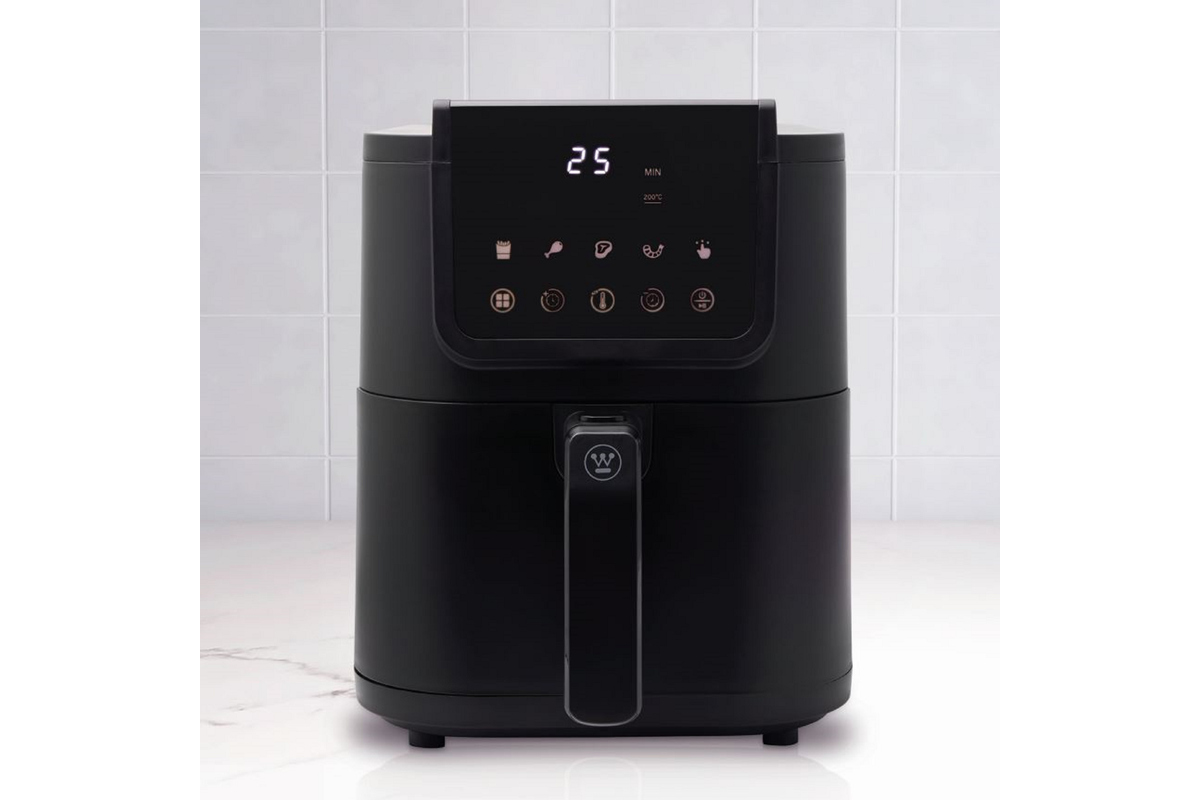 Westinghouse Opti-Air Fryer Slimline 1500W 5 litre Digita Black