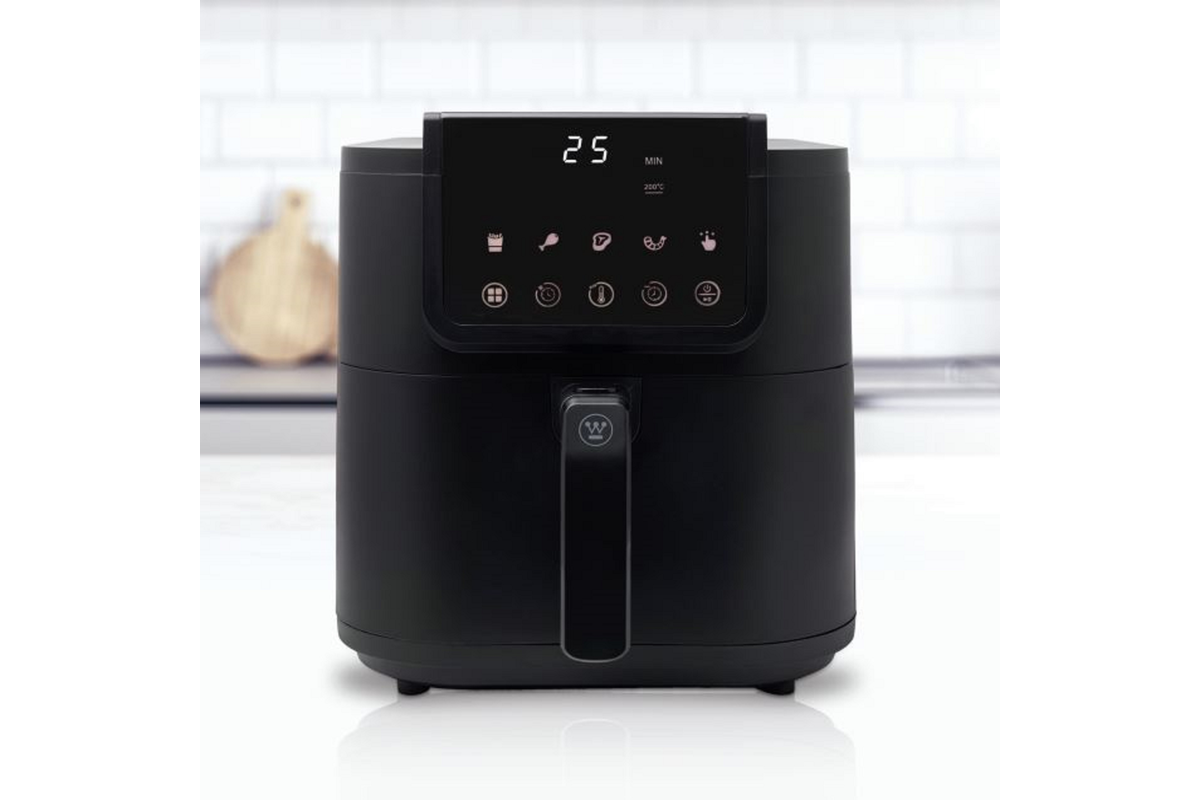 Westinghouse Opti-Air Fryer Slimline 1500W 8 litre Digita Black