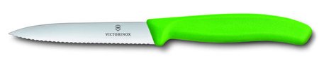 Victorinox Vegetable Knife Serrated 10cm Green-victorinox-What's Cooking Online Store