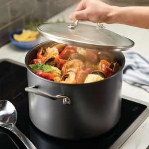 Circulon Scratchdefense 24cm 7.6 Litre Covered Stockpot-circulon-What's Cooking Online Store