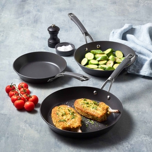 Anolon Endurance+ Triple Pack Skillet Set with 20cm, 24cm and 28cm Frypans-anolon-What's Cooking Online Store