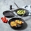 Anolon Endurance+ Triple Pack Skillet Set with 20cm, 24cm and 28cm Frypans