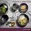 Anolon Endurance+ Triple Pack Skillet Set with 20cm, 24cm and 28cm Frypans