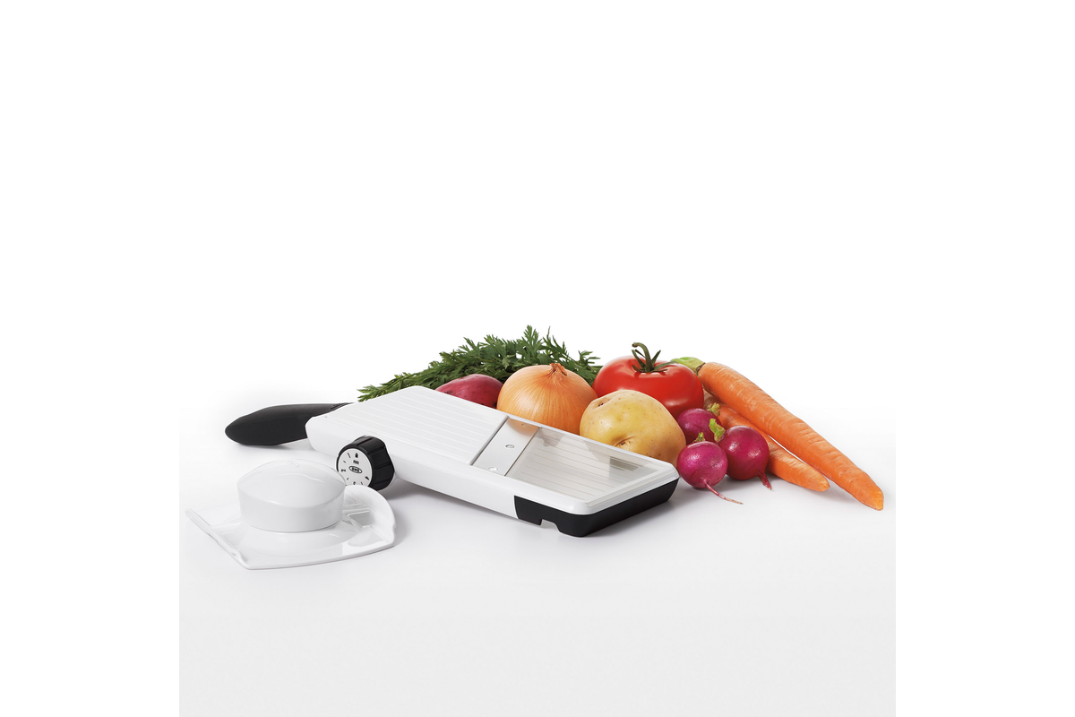 OXO Adjustable Hand Held Mandoline Slicer