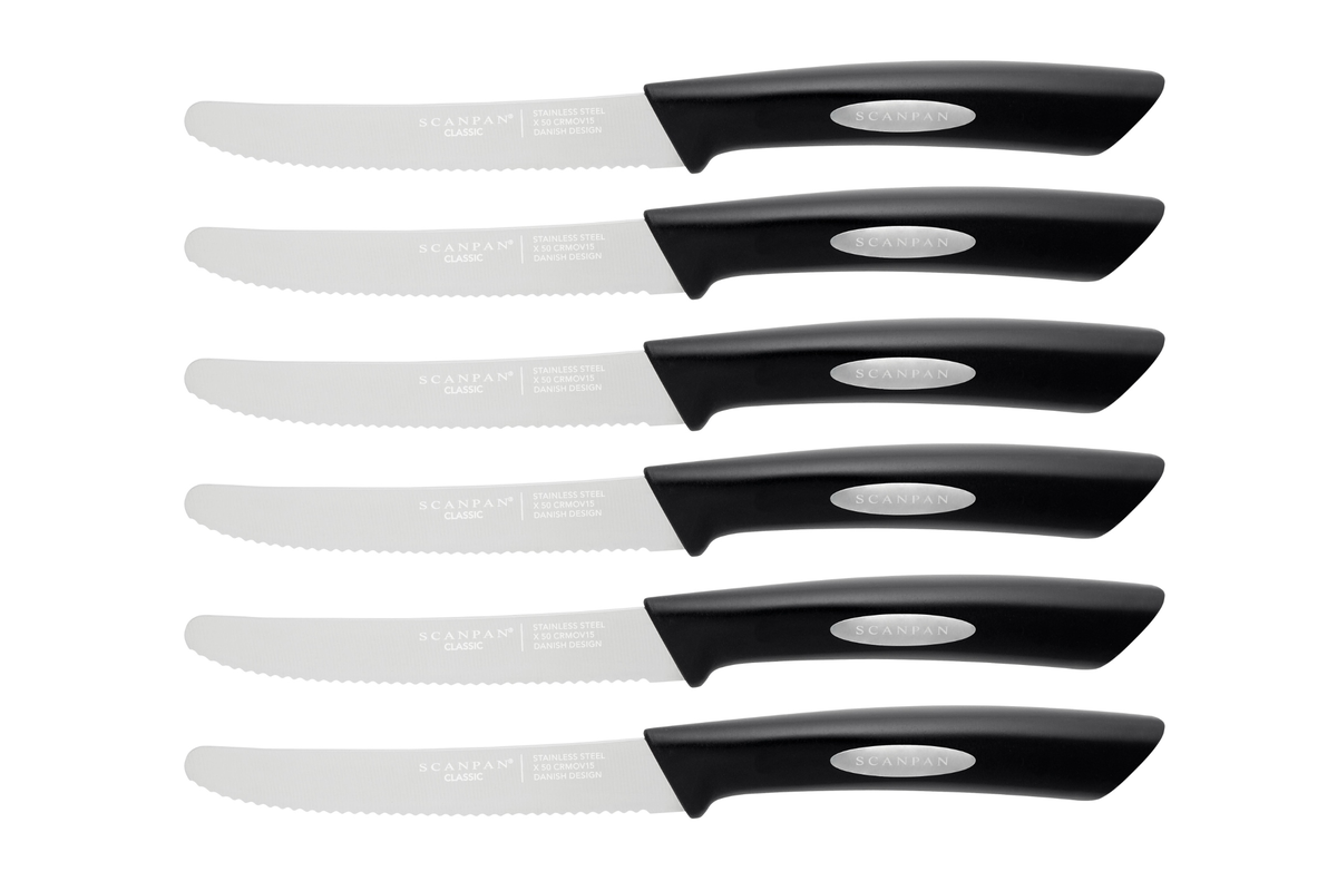 Scanpan Six piece Steak Knife set