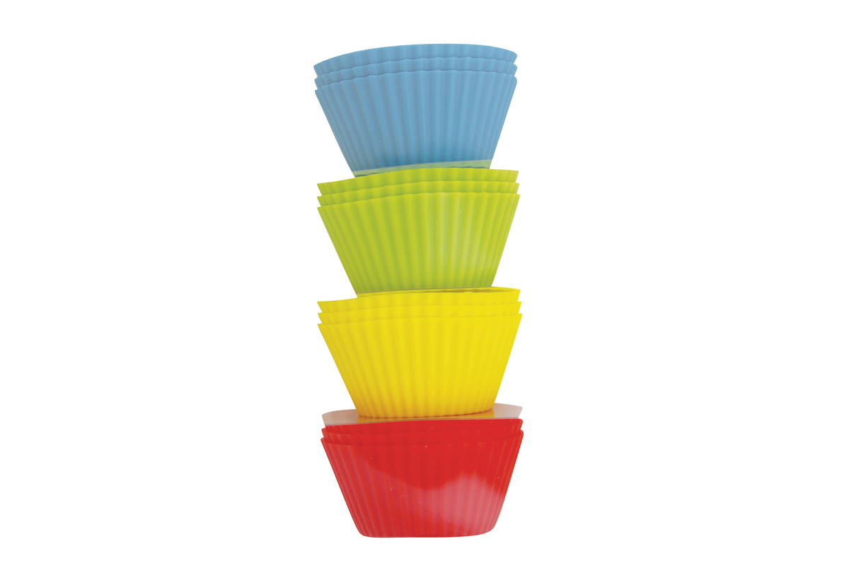 Avanti Silicone Muffin Cups 12 Piece 9cm