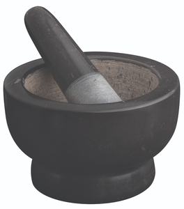 Avanti Mortar & Pestle 13 cm Footed Black-avanti-What's Cooking Online Store