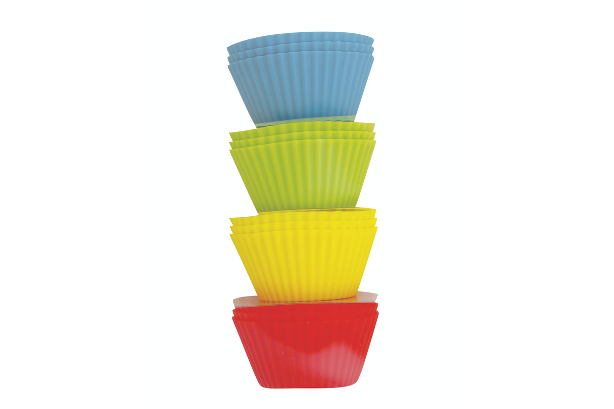 Avanti Silicone Cup Cake Cups 12 Piece 6cm