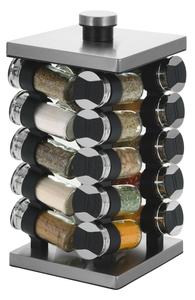 Avanti Rotating Spice Rack Set 20 Jars-avanti-What's Cooking Online Store