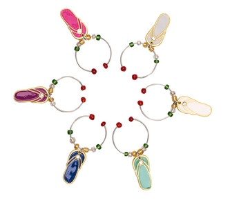 Avanti Wine Charms Thongs-avanti-What's Cooking Online Store