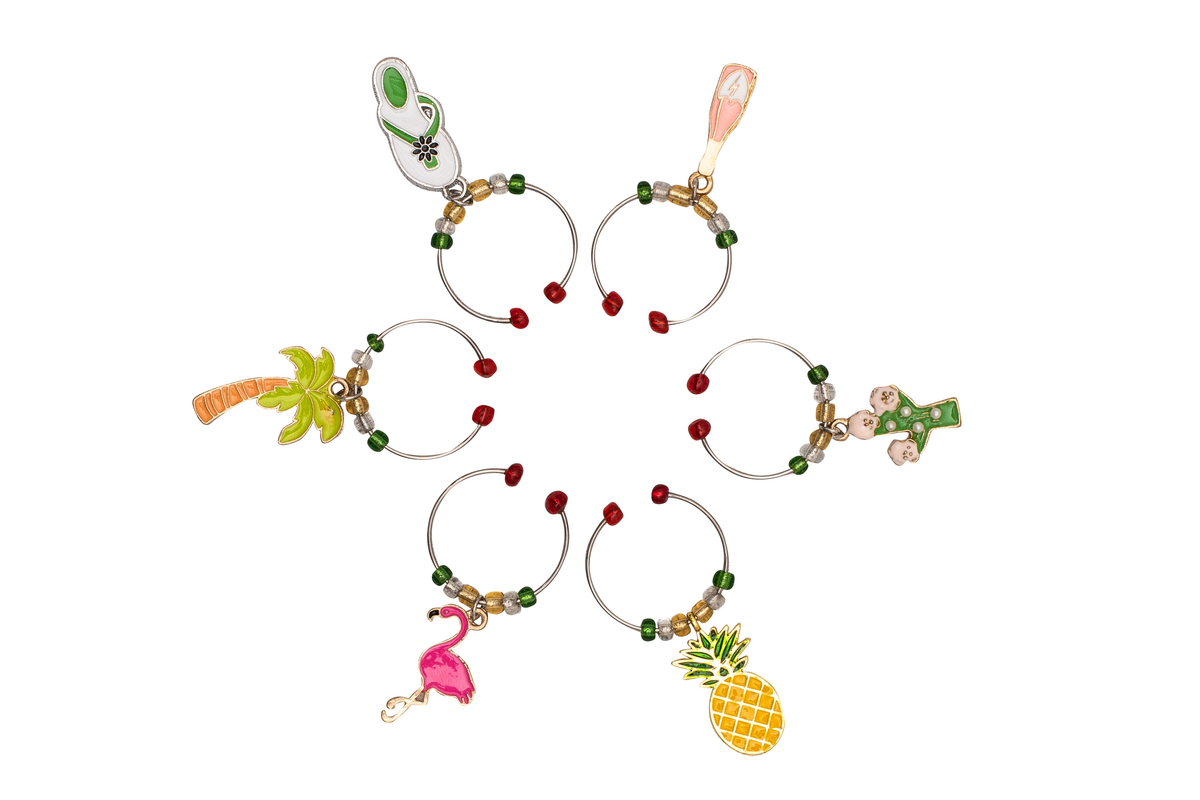 Avanti Wine Charms Tropical