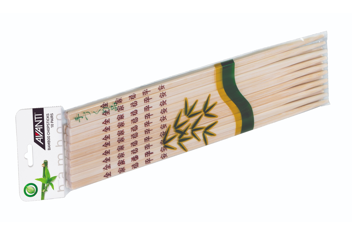 Avanti Bamboo Chopsticks 10 Pair