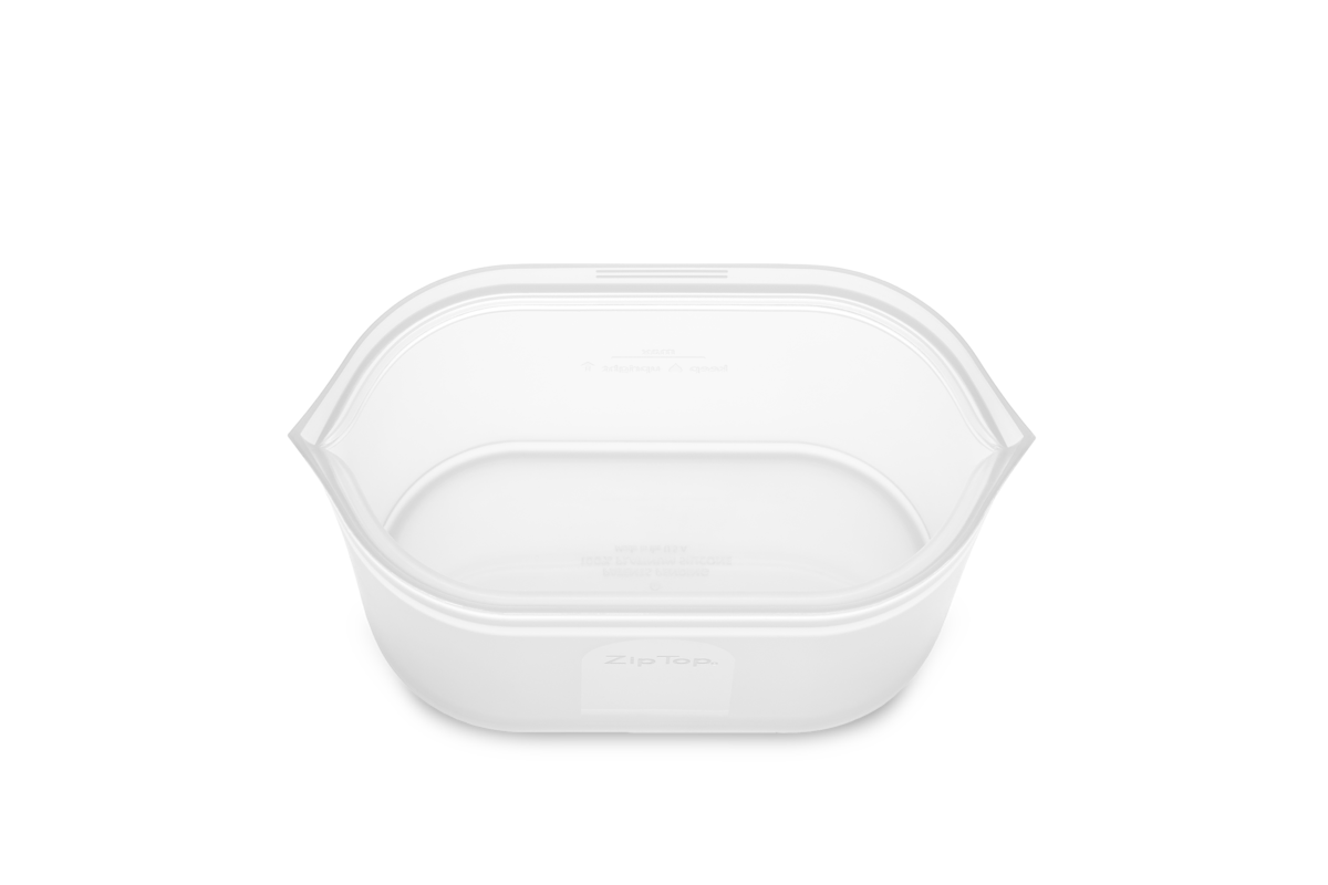 Zip Top Silicone Dish Large