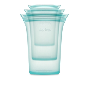 Zip Top Silicone 3 Piece Set Cups-ziptop-What's Cooking Online Store