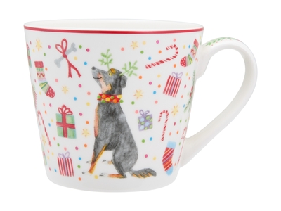 Maxwell and Williams Jolly Joy Joy Mug 400ML Dog Gift Boxed-maxwell-and-williams-What's Cooking Online Store