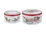 Maxwell and Williams Festive Flora Cake Tin 24and20cm Set of 2 Gift Boxed