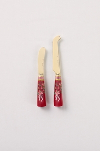 Maxwell and Williams Festive Flora Spreader and Cheese Knife Set Gift Boxed-maxwell-and-williams-What's Cooking Online Store