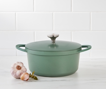 Maxwell & Williams Agile Non-Stick Casserole 24cm 4.2L Sage Gift Boxed-maxwell-and-williams-What's Cooking Online Store