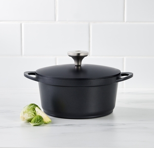 Maxwell & Williams Agile Non-Stick Casserole 20cm 2.4L Black Gift Boxed-maxwell-and-williams-What's Cooking Online Store