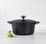 Maxwell & Williams Agile Non-Stick Casserole 20cm 2.4L Black Gift Boxed