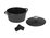 Maxwell & Williams Agile Non-Stick Casserole 20cm 2.4L Black Gift Boxed