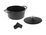 Maxwell & Williams Agile Non-Stick Casserole 24cm 4.2L Black Gift Boxed