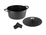 Maxwell & Williams Agile Non-Stick Casserole 28cm 6.3L Black Gift Boxed