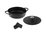 Maxwell & Williams Agile Non-Stick Shallow Casserole 28cm 4L Black Gift Boxed