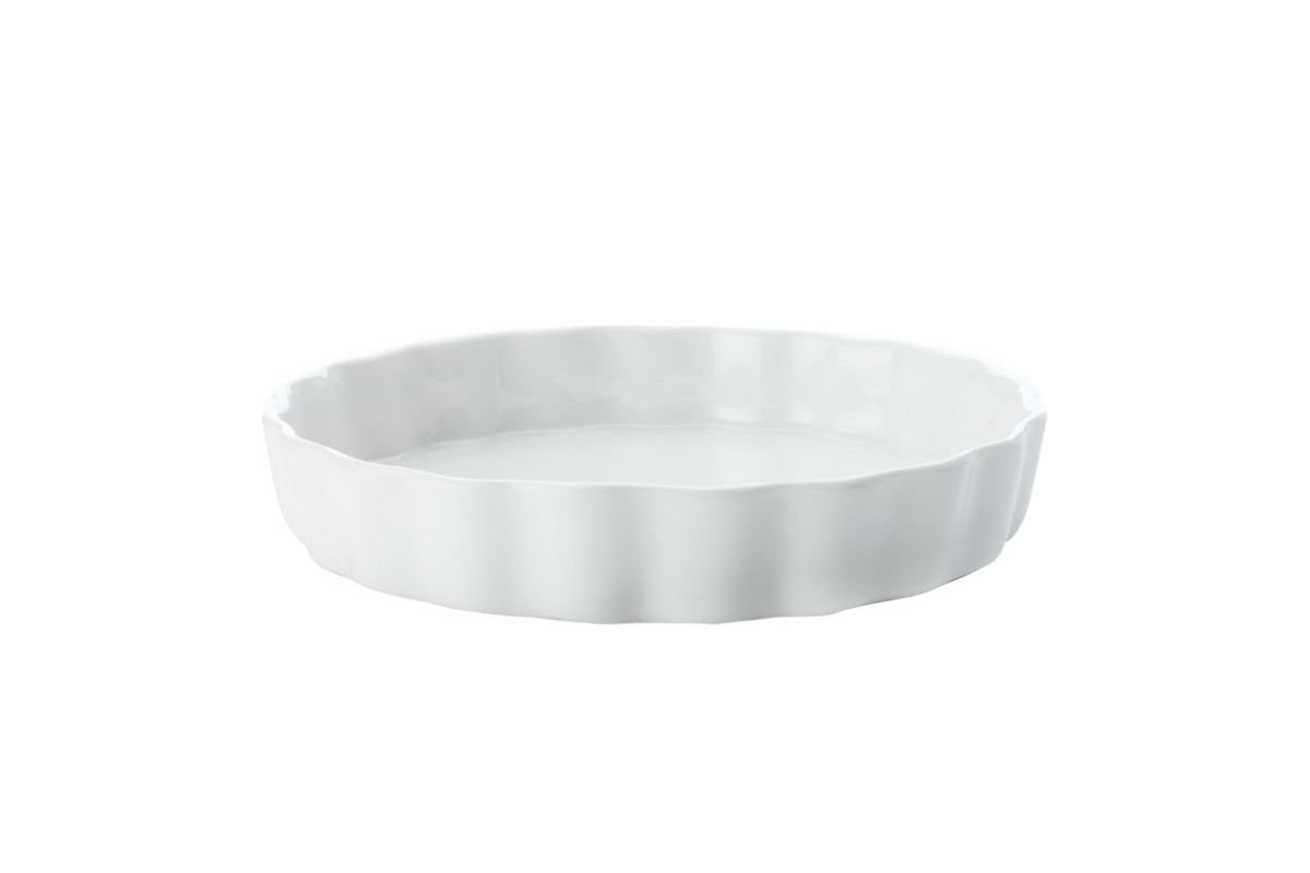 Maxwell & Williams White Basics Flan Dish 13cm