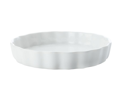 Maxwell & Williams White Basics Flan Dish 13cm-maxwell-and-williams-What's Cooking Online Store