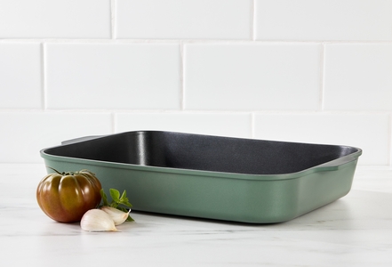 Maxwell & Williams Agile Non-Stick Roaster 34x26x5cm Sage Gift Boxed-maxwell-and-williams-What's Cooking Online Store