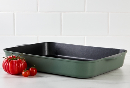 Maxwell & Williams Agile Non-Stick Roaster 38x28.4x5cm Sage Gift Boxed-maxwell-and-williams-What's Cooking Online Store