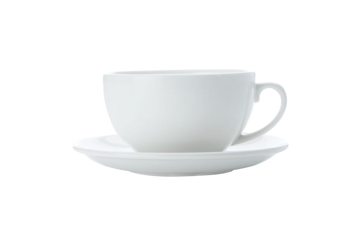 Maxwell & Williams White Basics Cappuccino Cup and Saucer