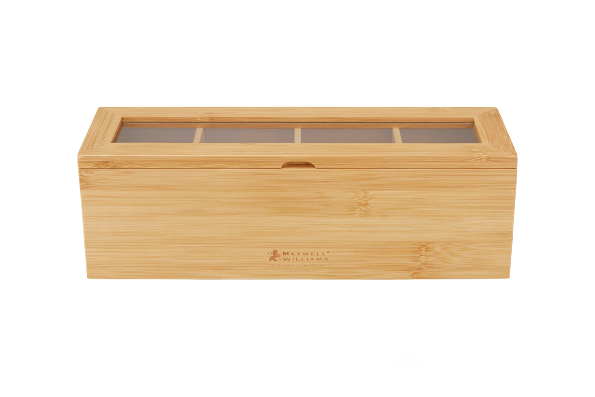 Maxwell & Williams Evergreen Bamboo Tea Box 29x9x9cm