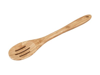 Maxwell & Williams Evergreen Bamboo Slotted Spoon 33cm-maxwell-and-williams-What's Cooking Online Store