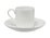 Maxwell & Williams White Basics Straight Demi Cup & Saucer 100ML