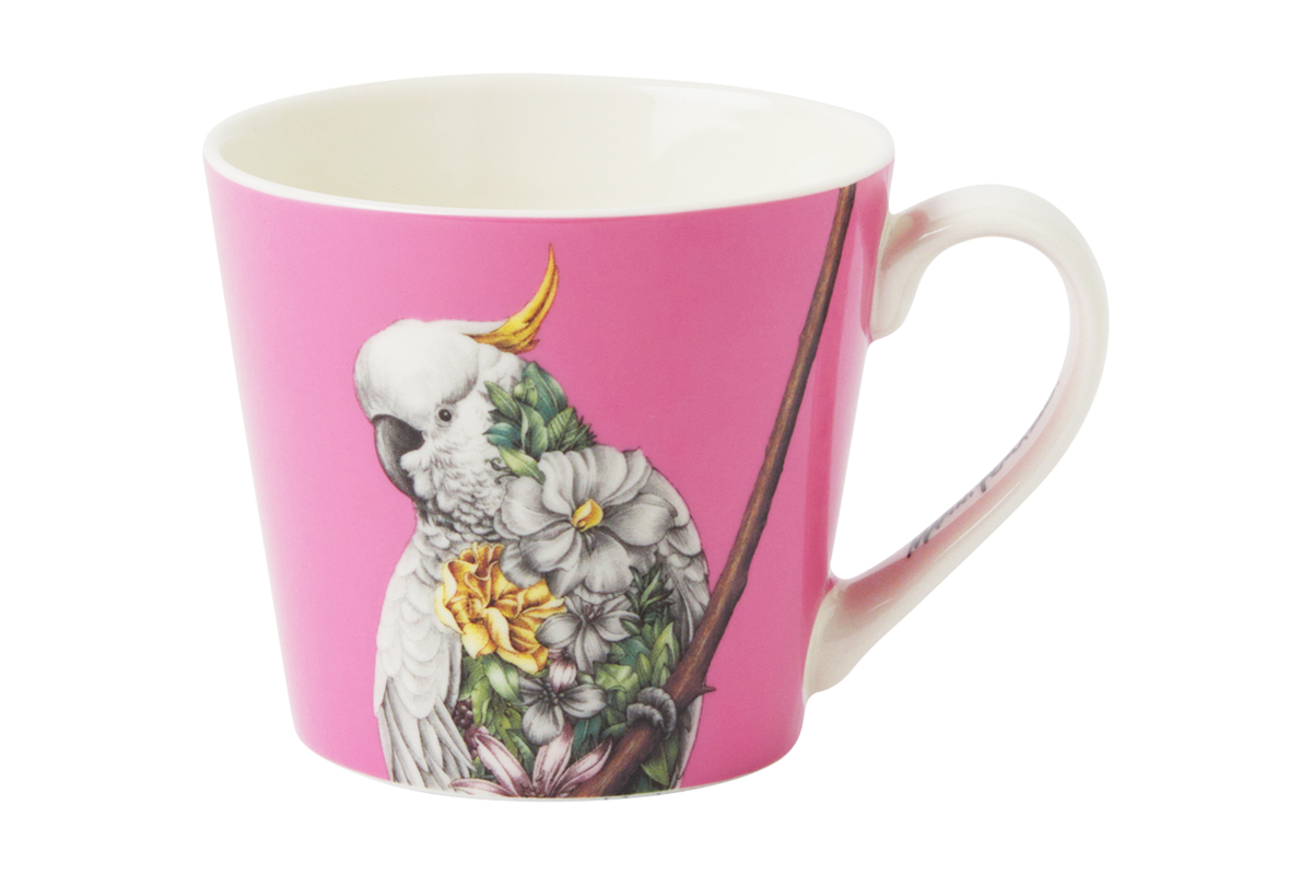 Maxwell & Williams Marini Ferlazzo Wild Planet Mug 370ml Cockatoo Chick Gift Boxed