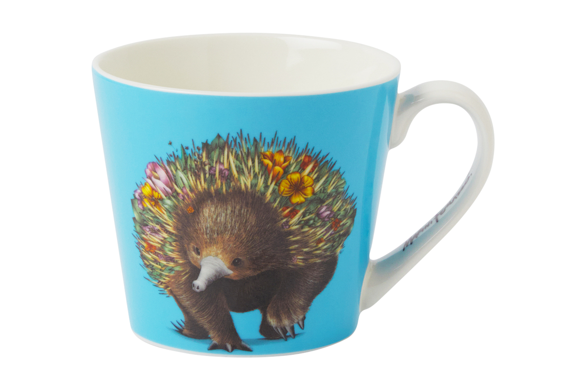 Maxwell & Williams Marini Ferlazzo Wild Planet Mug 370ml Echidna Puggle Gift Boxed