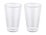 Maxwell & Williams Blend Double Wall Conical Cup 400ml Set of 2 Gift Boxed