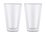 Maxwell & Williams Blend Double Wall Conical Cup 400ml Set of 2 Gift Boxed