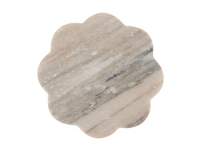 Maxwell & Williams Coaster Collective Scallop Marble Coaster 11.5cm Beige-maxwell-and-williams-What's Cooking Online Store