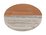 Maxwell & Williams Coaster Collective Round Marble & Acacia Coaster 10cm Beige