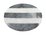 Maxwell & Williams Coaster Collective Round Marble Coaster 10cm Charcoal Stripe