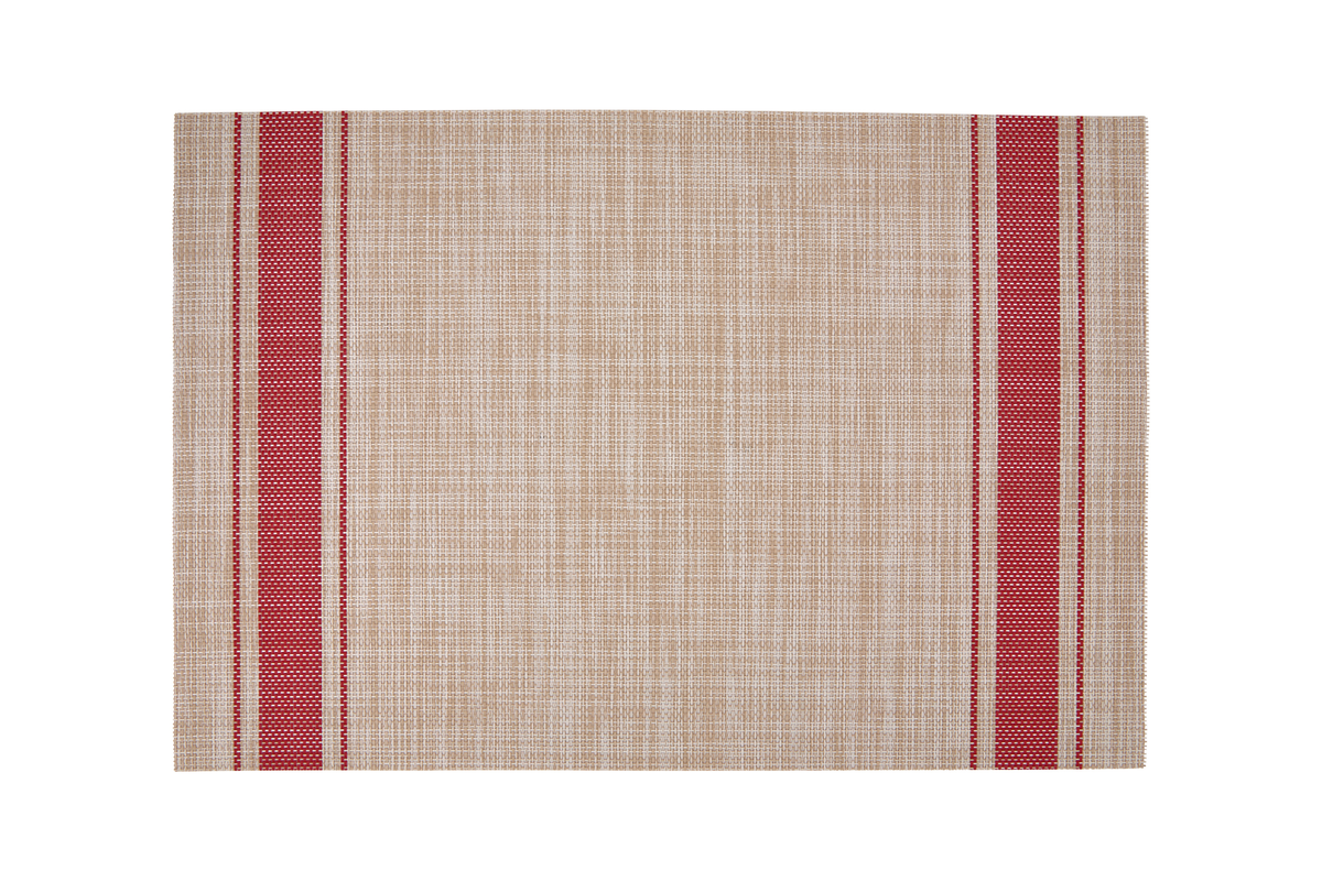 Maxwell & Williams Table Accents Linen Look Placemat 45x30cm Red