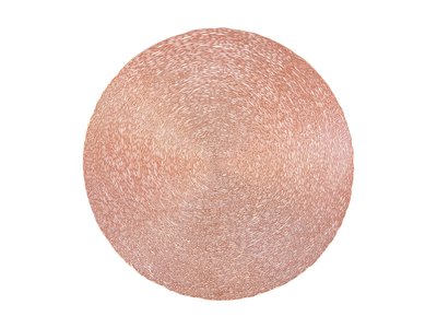 Maxwell & Williams Table Accents Lace Metallic Round Placemat 38cm Rose Gold-maxwell-and-williams-What's Cooking Online Store