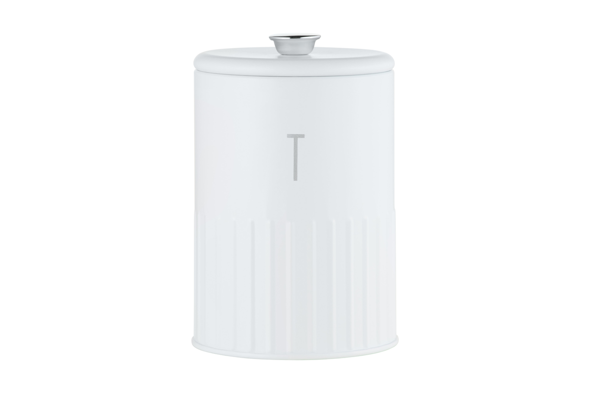 Maxwell & Williams Astor Tea Canister 11x17cm 1.35L White