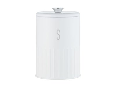 Maxwell & Williams Astor Sugar Canister 11x17cm 1.35L White-maxwell-and-williams-What's Cooking Online Store