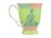 Maxwell & Williams Wicked Pink Goes Good With Green Footed Mug 300ML Elphaba Gift Boxed